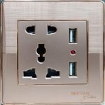 5 Pin Universal Socket + USB