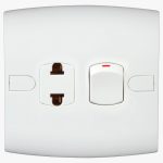 2 Pin Socket + Switch